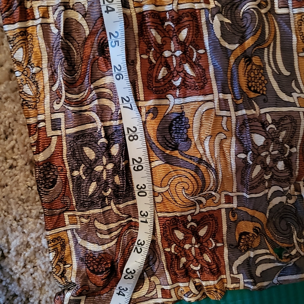 70s Vintage Patchwork Pattern Dress - image 4